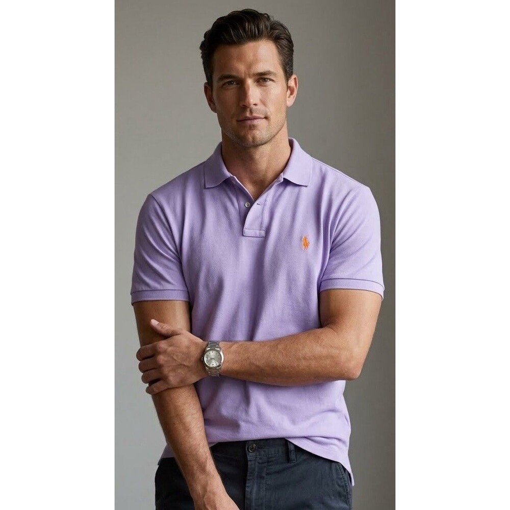 Polo Ralph Lauren Men’s Purple Polo Shirt Size XL